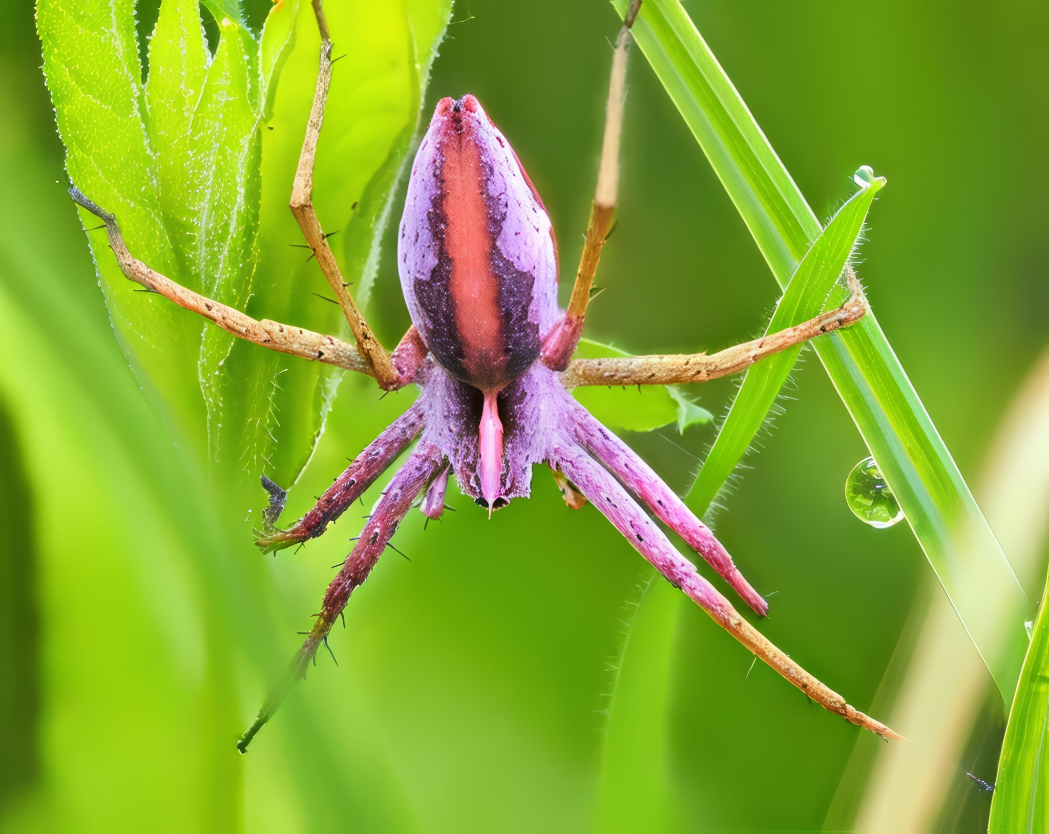 Purple Crab Spider